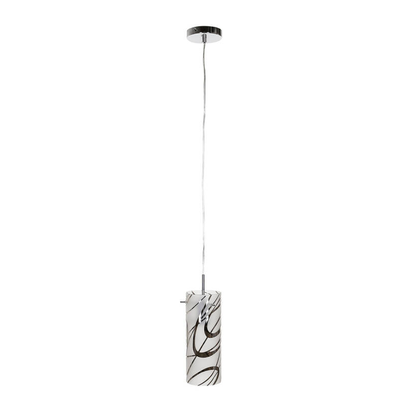 Italux lampa wisząca Halo MDM1850-1 chrom 10cm