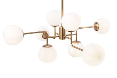 Maytoni Erich MOD221-PL-08-G lampa wisząca 8xE14 96 cm