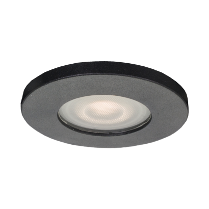 Light Prestige Lagos LP-440/1RS BK oprawa do wbudowania czarne IP65 1x50W GU10 7,6cm