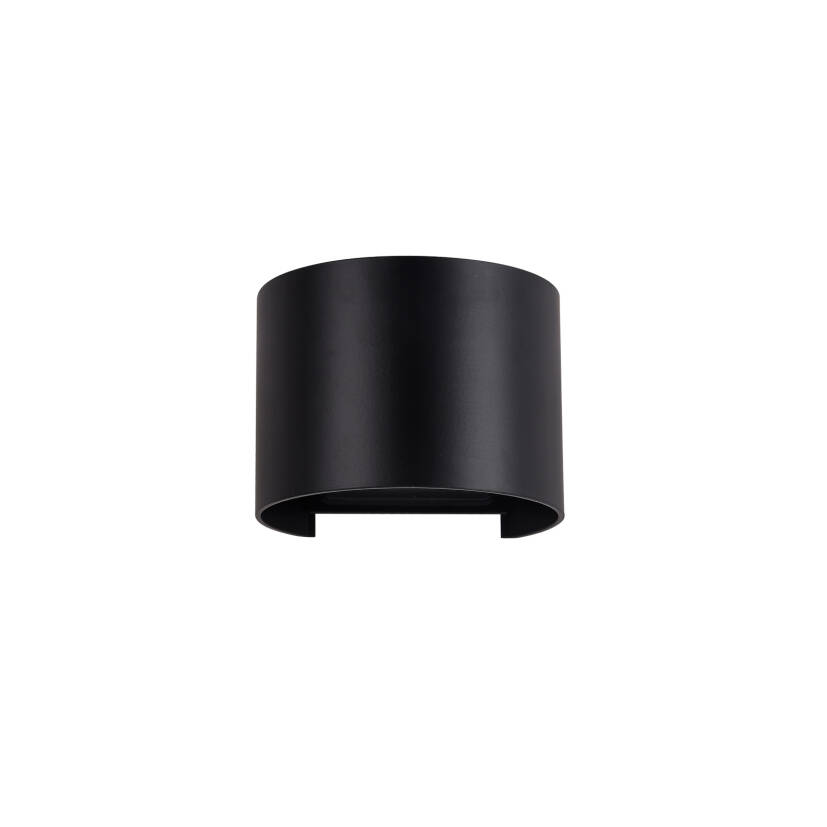 Italux kinkiet lampa ścienna Sorento PL-208B ROUND IP54 czarna LED