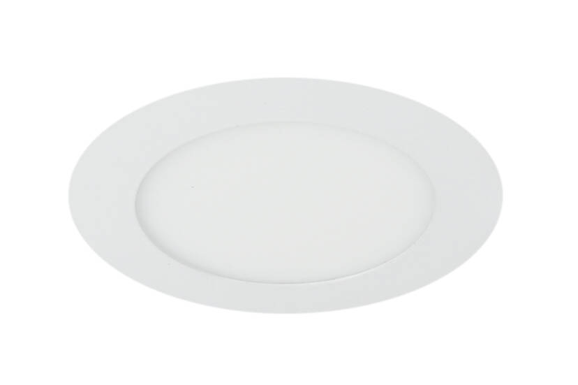 Candellux SP-02 WH 2245607 oprawa do wbudowania stropowa biała 6W LED 230V oczko sufitowe okrągła panel LED min.13cm