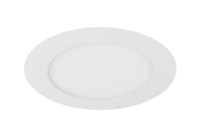 Candellux SP-02 WH 2245607 oprawa do wbudowania stropowa biała 6W LED 230V oczko sufitowe okrągła panel LED min.13cm