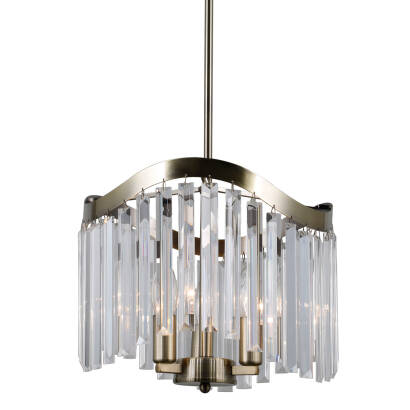 Italux Sabriga PND-44544-3 lampa wisząca glamour IP20 E14 3x40W 33cm