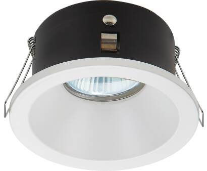 Candellux SH-11 2250830 oprawa od wbudowania stropowa biała WH MR16 oczko sufitowe hermetyczna min.7,6cm IP65 