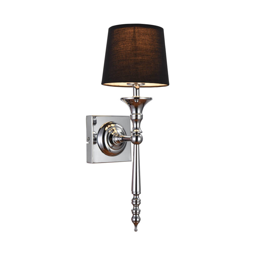 Zuma Line RLB94875-1 CLOE kinkiet lampa ścienna czarny 1xE27 16cm