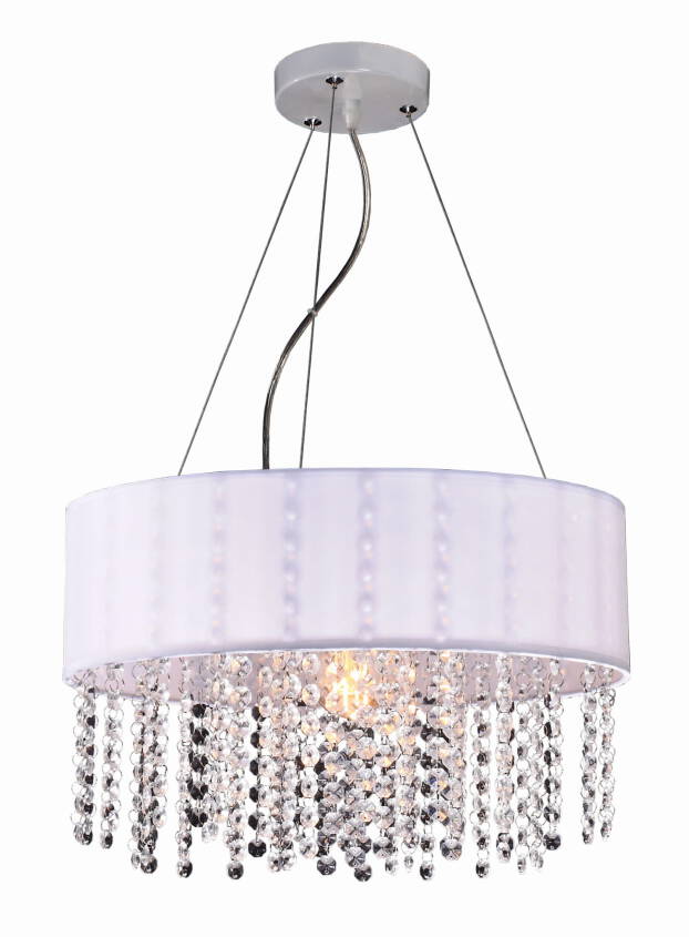 Light Prestige Madryt LP-81458/1P WH lampa wisząca biała 40cm