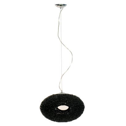 Light Prestige Neste LP-1802/1P czarna lampa wisząca nietuzinkowa E27 42cm