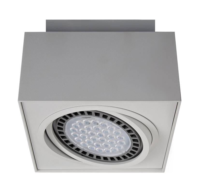 Zuma Line 20074-WH BOXY CL 1 oprawa oświetleniowa spot biały GU10/AR111 1x15W LED 16cm