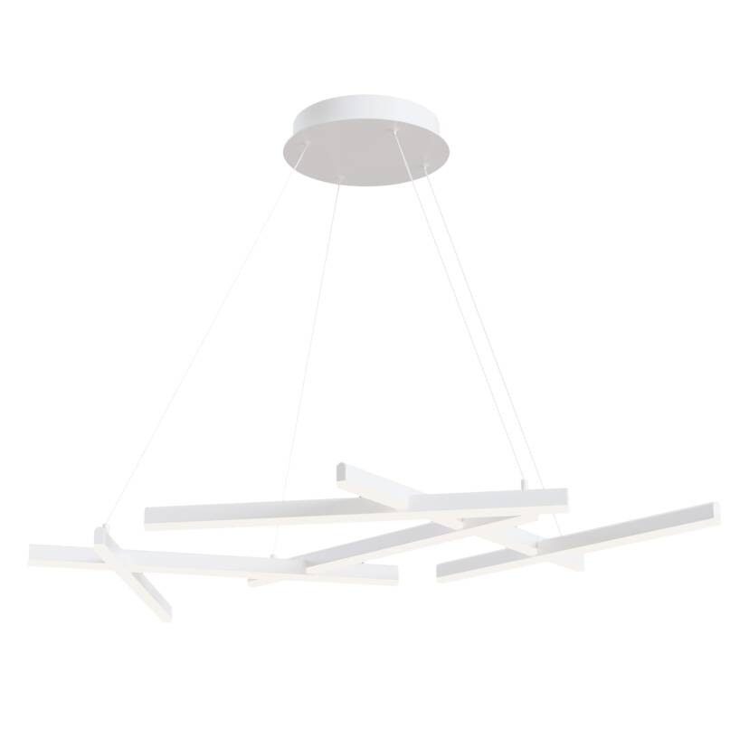 Maytoni Line MOD016PL-L75W lampa wisząca biały LED 2600Lm 3000K 75W 101cm