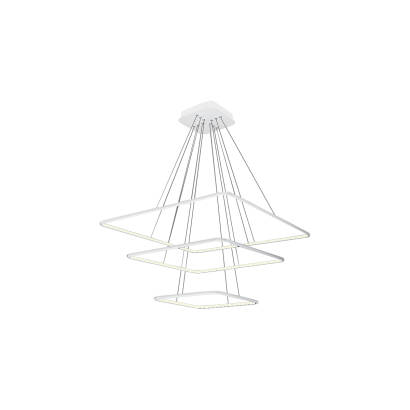 Milagro NIX WHITE ML989 lampa wisząca biała LED 117W 4000K 80cm