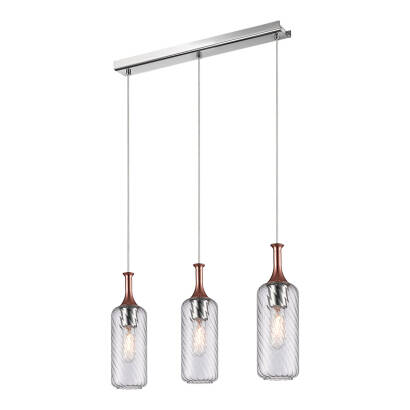 Italux lampa wisząca Chandler Copper P0364-03A-B5GP