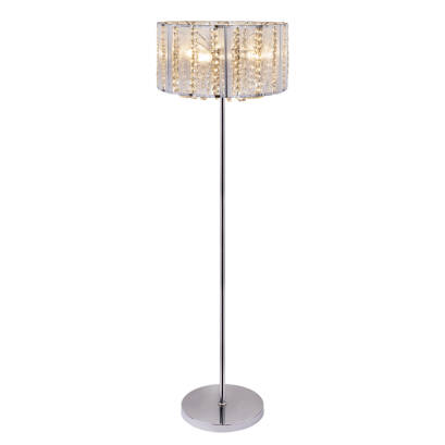Globo WALLA 15091S lampa podłogowa chrom srebrna 4xE14 40cm