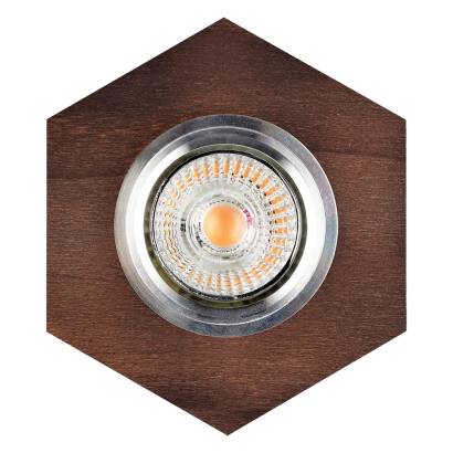 Spot Light 2518176 Vitar Wood oprawa do wbudowania 1xGU10 Led 5W IP20 11cm