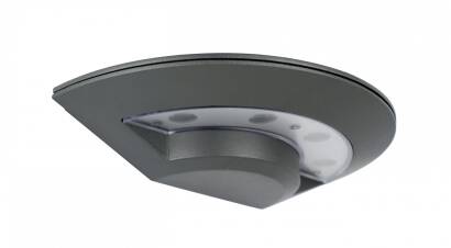 SU-MA Ufo 91303-LED kinkiet ciemny popiel LED 8W 3000K IP54