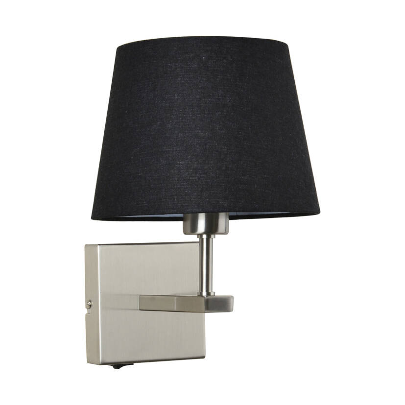 Italux Norte WL-1122-1-A-SN-RO-BL kinkiet lampa ścienna nowoczesny 29cm IP20 E27 1x60W