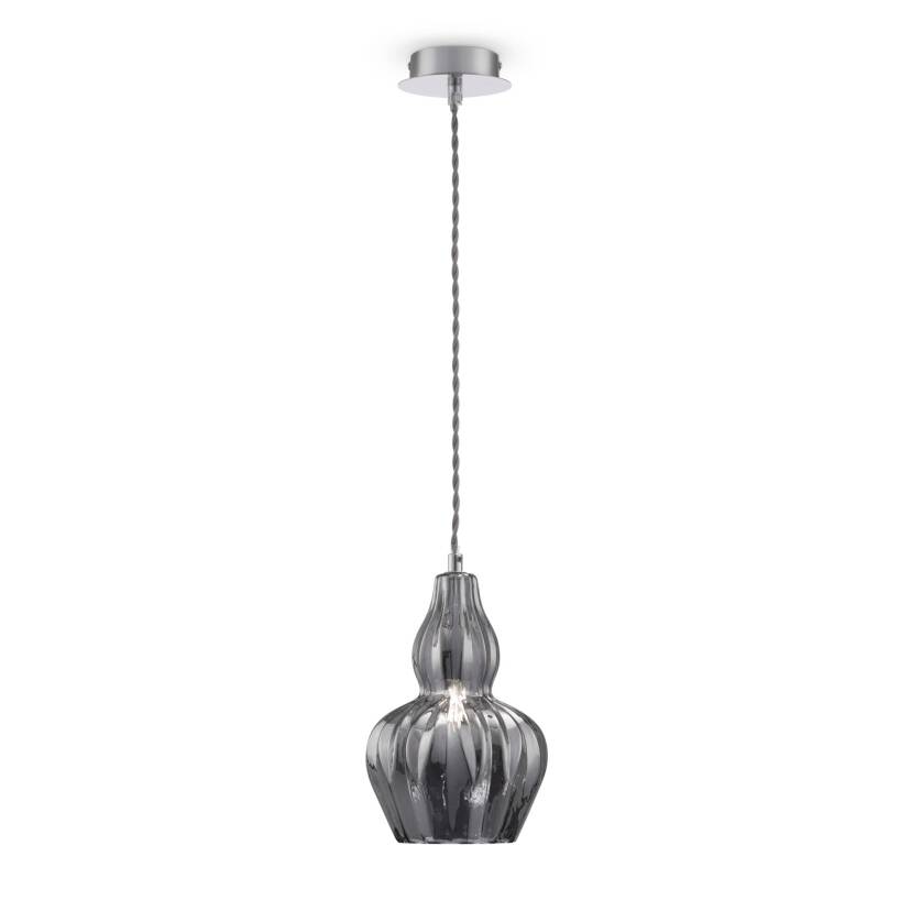 Maytoni Eustoma MOD238-PL-01-B lampa wisząca nikiel 1xE14 40W 16 cm