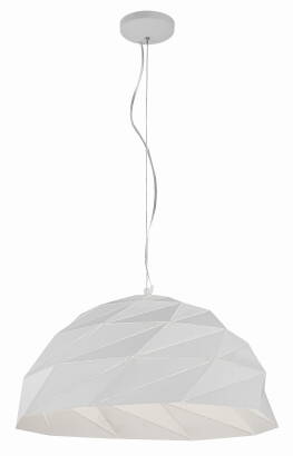 Light Prestige Reus sfera LP-8069/1P B WH lampa wisząca biała 1x60W E27 46cm