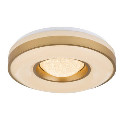 Globo COLLA 41742-24 lampa sufitowa biało-złota LED 41cm
