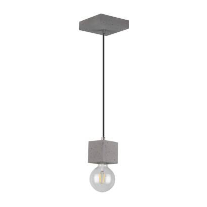 Spot Light 7089136 Strong Square lampa wisząca beton szary 1xE27 60W 8cm 