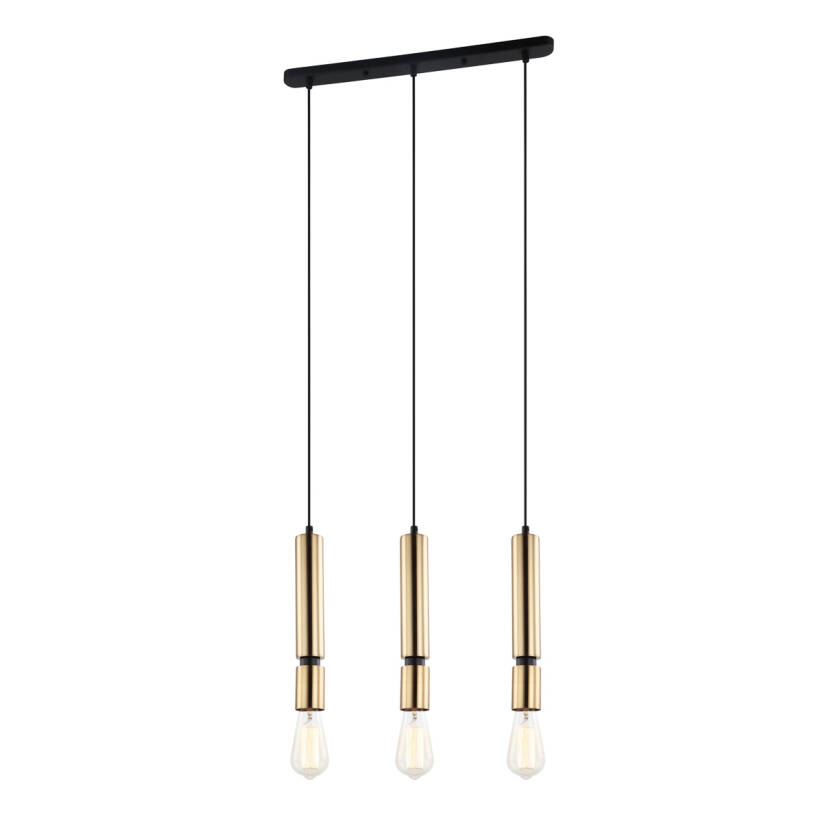 Italux Torla PEN-5041-3-BKBR lampa wisząca E27 3x40W IP20 49cm