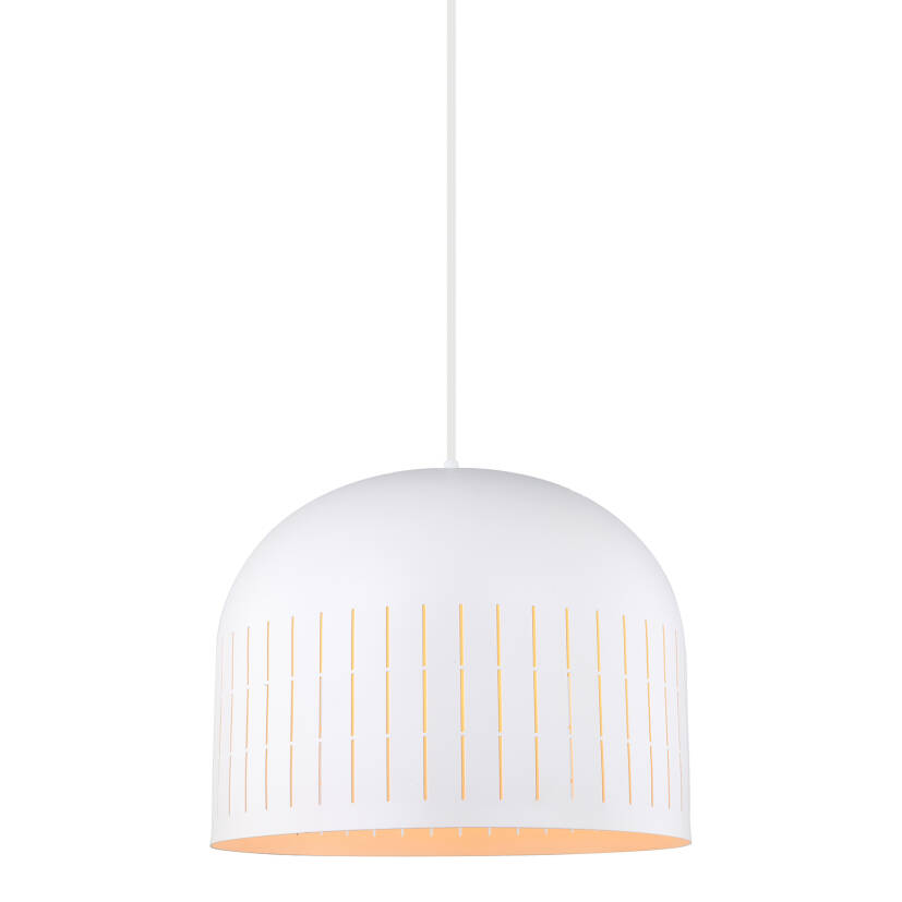 Italux Zonder MDM-3633/1XL W lampa wisząca biały E27 1x60W IP20 40cm