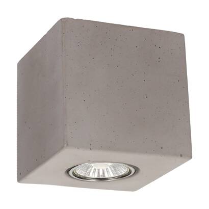 Spot Light 2576136 Concretedream Square oprawa natynkowa beton 1xLED GU10 5W IP20 10cm