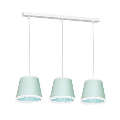 Milagro DAISY MINT MLP5602 lampa wisząca 3xE27 60cm