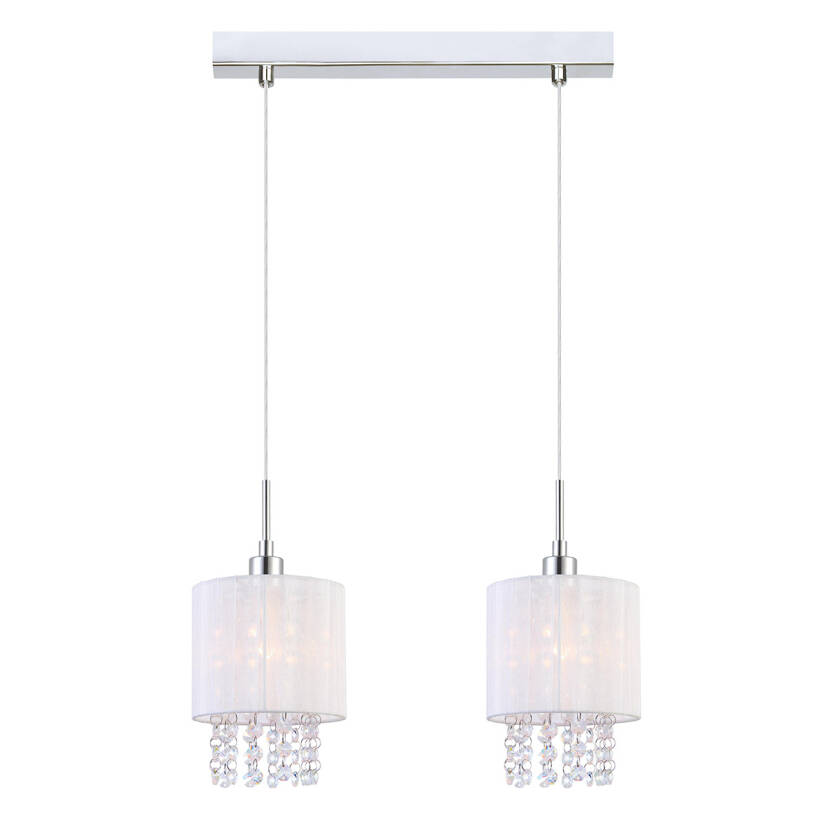 Italux lampa wisząca Astra WH MDM1953-2 W biały 36cm