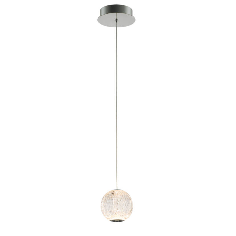 Italux Rosario PND-12220121-1A-CR lampa wisząca chrom LED 4.2W 3200K IP20 12cm