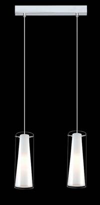 Italux lampa wisząca Carole MDM-1668/2B szkło