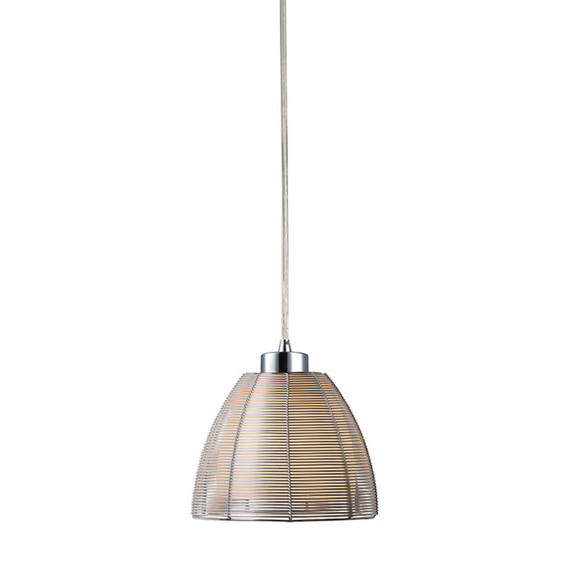 Zuma Line MD9023-1S PICO lampa wisząca srebrna 19cm