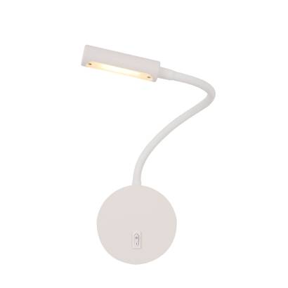 Maytoni Stem C035WL-L3W3K kinkiet lampa ścienna biała LED 3,1cm