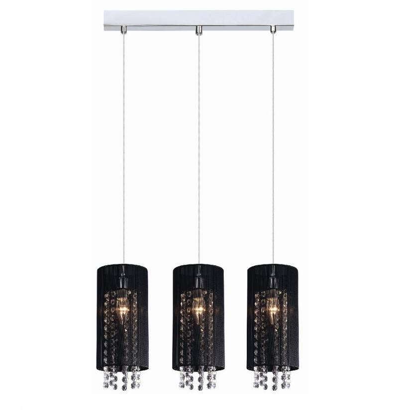 Italux lampa wiszaca Lana BK MDM1787/3 BK czarna