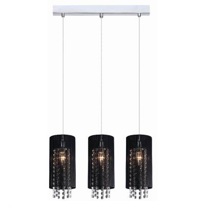 Italux lampa wiszaca Lana BK MDM1787/3 BK czarna