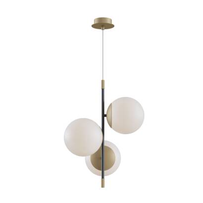 Maytoni Nostalgia MOD048PL-03G lampa wisząca złoty 3XE14 40W 33,3cm