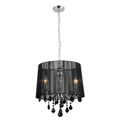 Italux lampa wisząca Cornelia MDM-2572/3 BK czarny