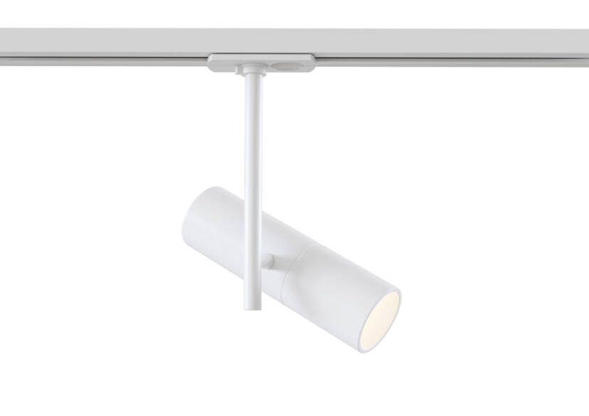 Maytoni Track lamps TR005-1-GU10-W oprawa oświetleniowa do systemu szynowego aluminium biała GU10 1x50W 5,3cm