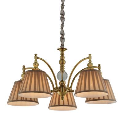 Candellux AUSTIN 35-13859 lampa wisząca patyna 5X40W E14 82cm