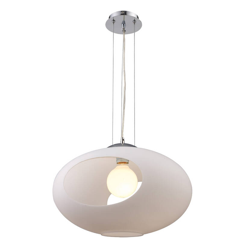 Italux lampa wisząca Breton 6810-WH biała 42cm