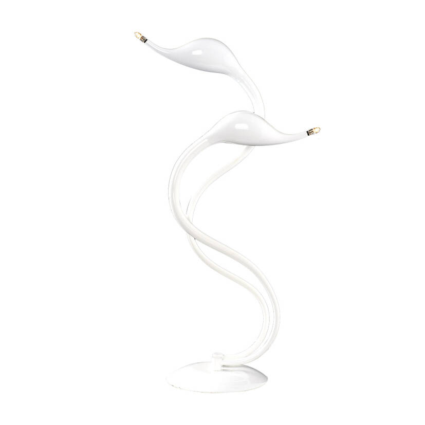 Italux lampa stołowa biały Swan MT8098-2A white