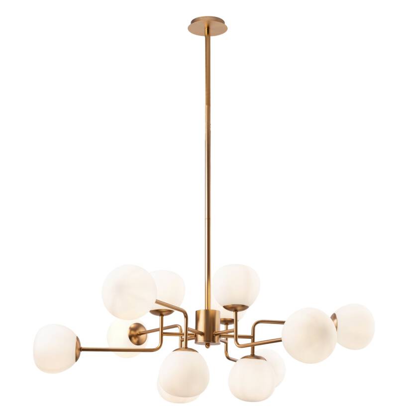 Maytoni Erich MOD221-PL-12-G lampa wisząca 12XE14 110cm