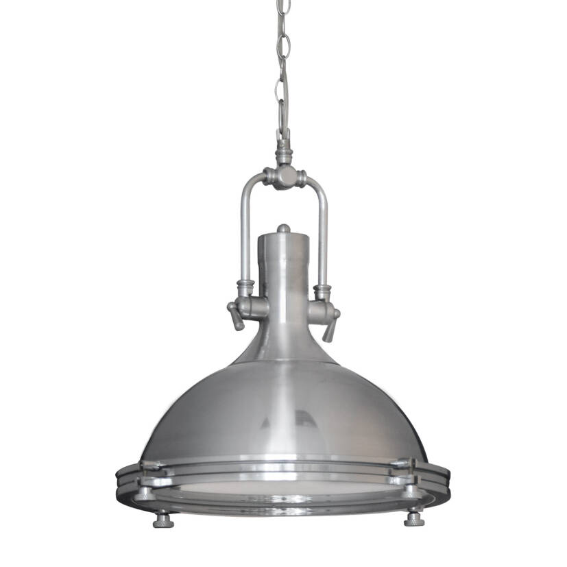 Italux lampa wisząca Madison MA04099CA-001 stal szlifowana 40cm