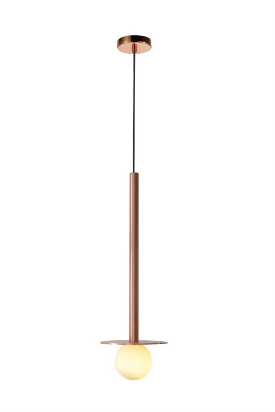 Light Prestige Bolita LP-048/1PL GR lampa wisząca różowe złoto 1x5W G9 175cm