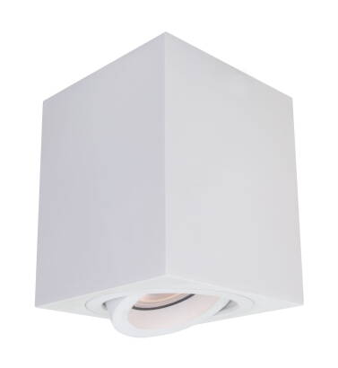 Light Prestige Lyon 1 LP-5881/1SM WH oprawa stropowa natynkowa biała 1x50W GU10 9cm