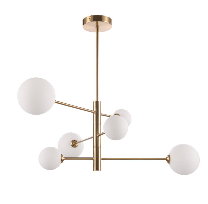 Light Prestige Dorado 6 LP-002/6P lampa wisząca miedź 6x40W G9 79cm