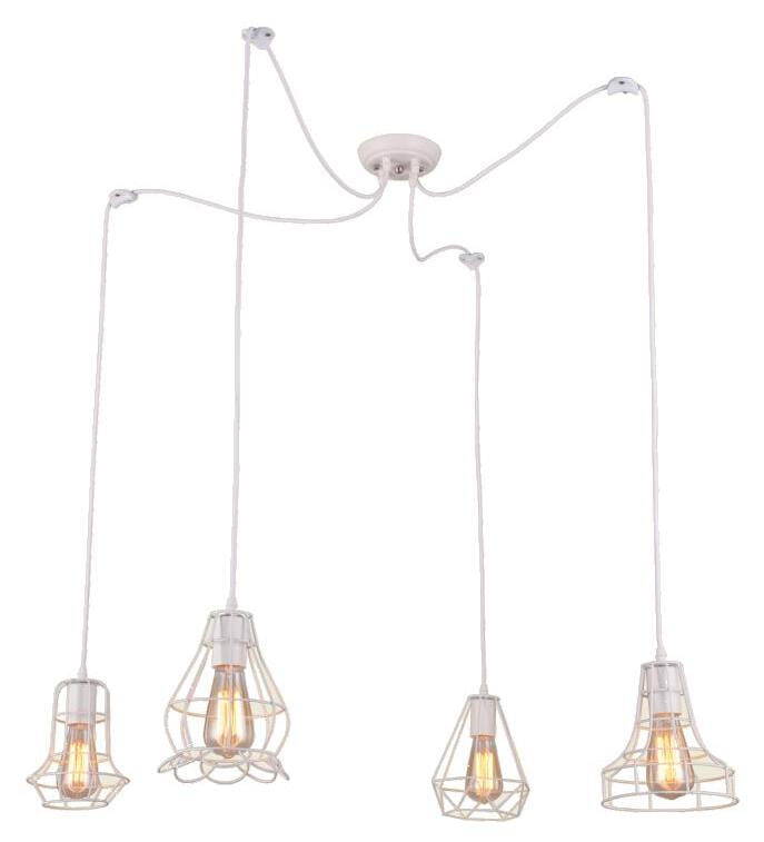 Light Prestige Imperia 4  LP-2309/4P WH lampa wisząca 4x60W E27 2m