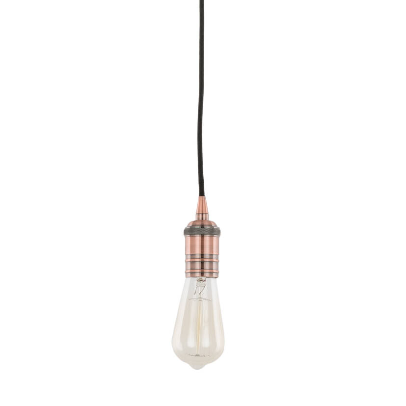 Italux lampa wisząca Atrium DS-M-036 RED COPPER czerwona miedź E27