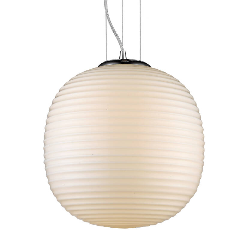 Italux lampa wisząca Dakota 8193-1P biała 36cm