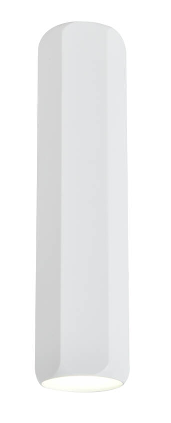 Candellux TUBA 2282800 oprawa stropowa natynkowa sześcibok biały 1X25W GU10 25 cm