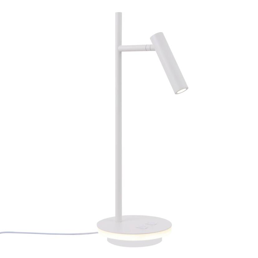 Maytoni Estudo Z010TL-L8W3K lampa stołowa biała 3000K 8W LED 15cm